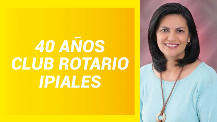 Celebración de los 40 años del Club Rotario de Ipiales