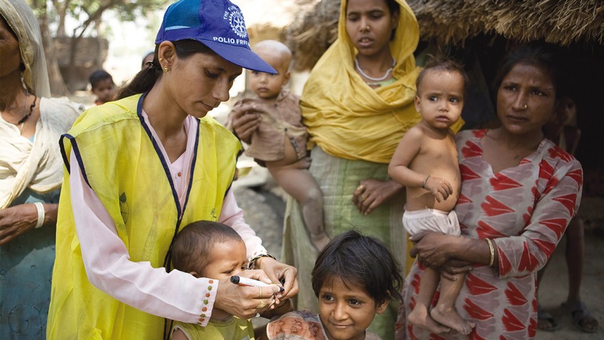 Rotary y la Polio